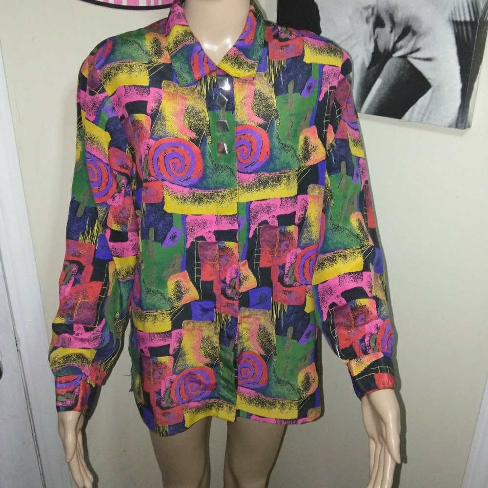 Notations vintage blouse